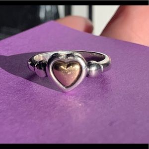 James Avery True Heart 14k ring